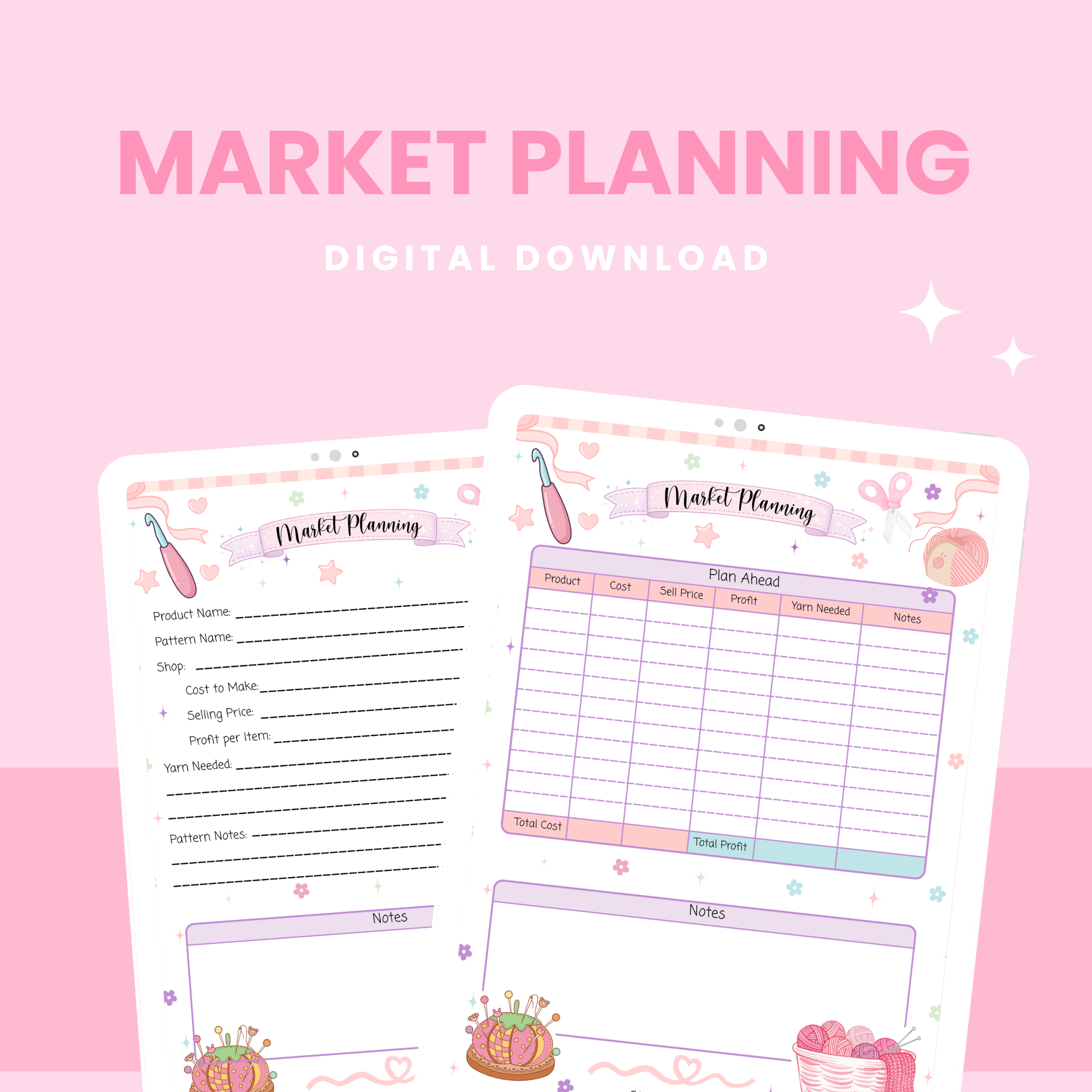Digital Download Crochet Market Planning