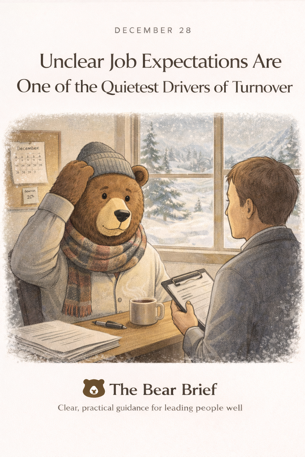 12/28/25 - Unclear Job Expectations Are One of the Quietest Drivers of Turnover