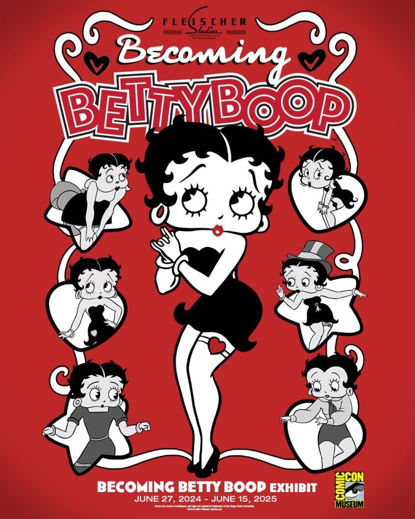 Comic Con Museum Launches "Becoming Betty Boop" Exhibit!
