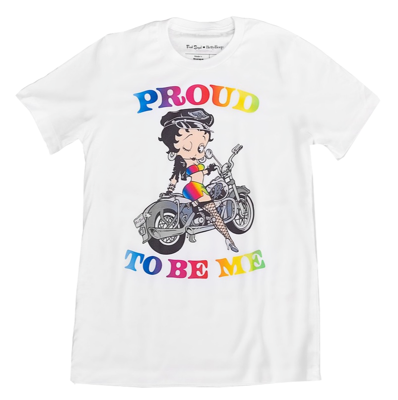 New Limited Edition Betty Boop x Fred Segal T-Shirt with Profits to Benefit GLAAD