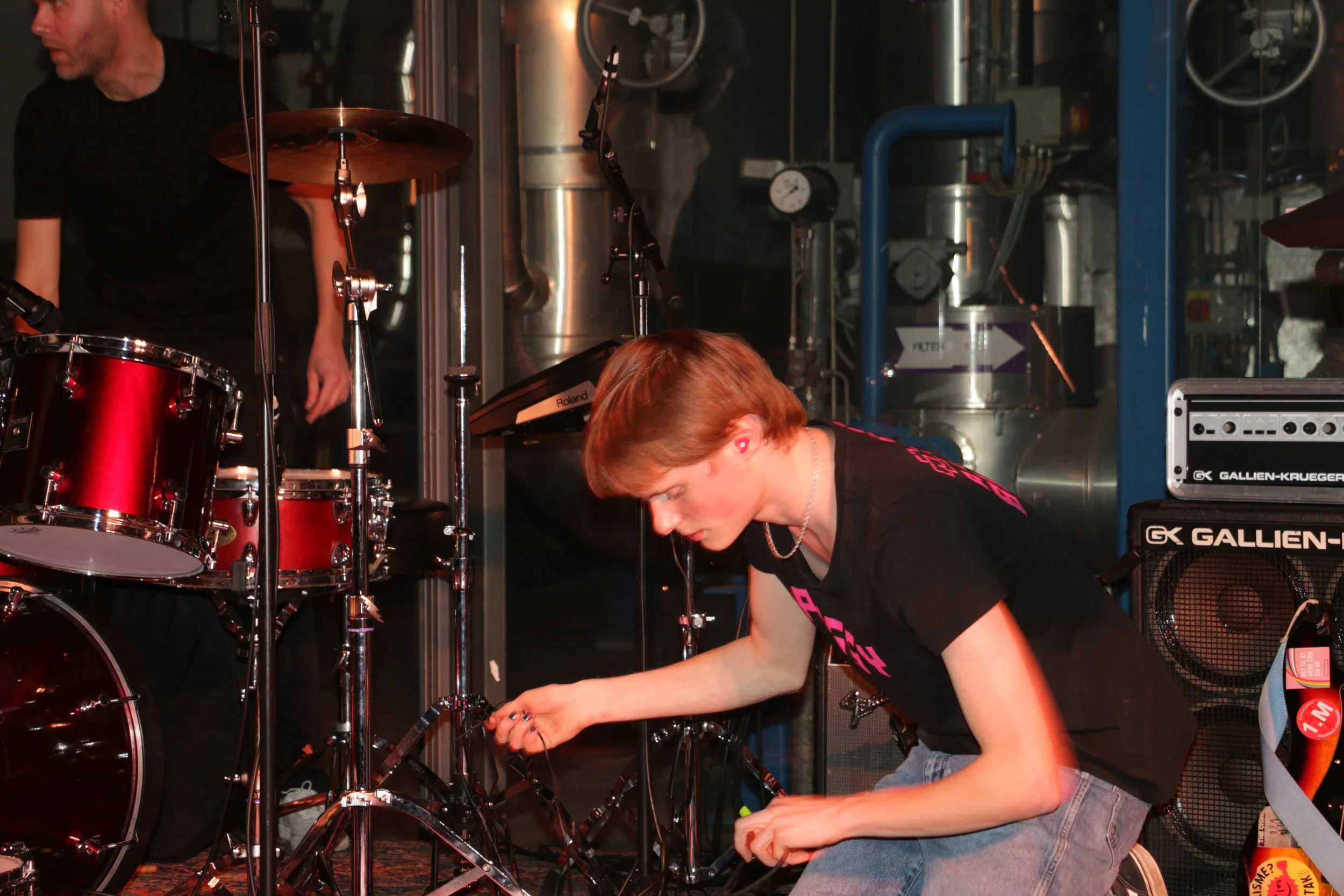 Three Shitting Birds live at Ewii House - Koldning