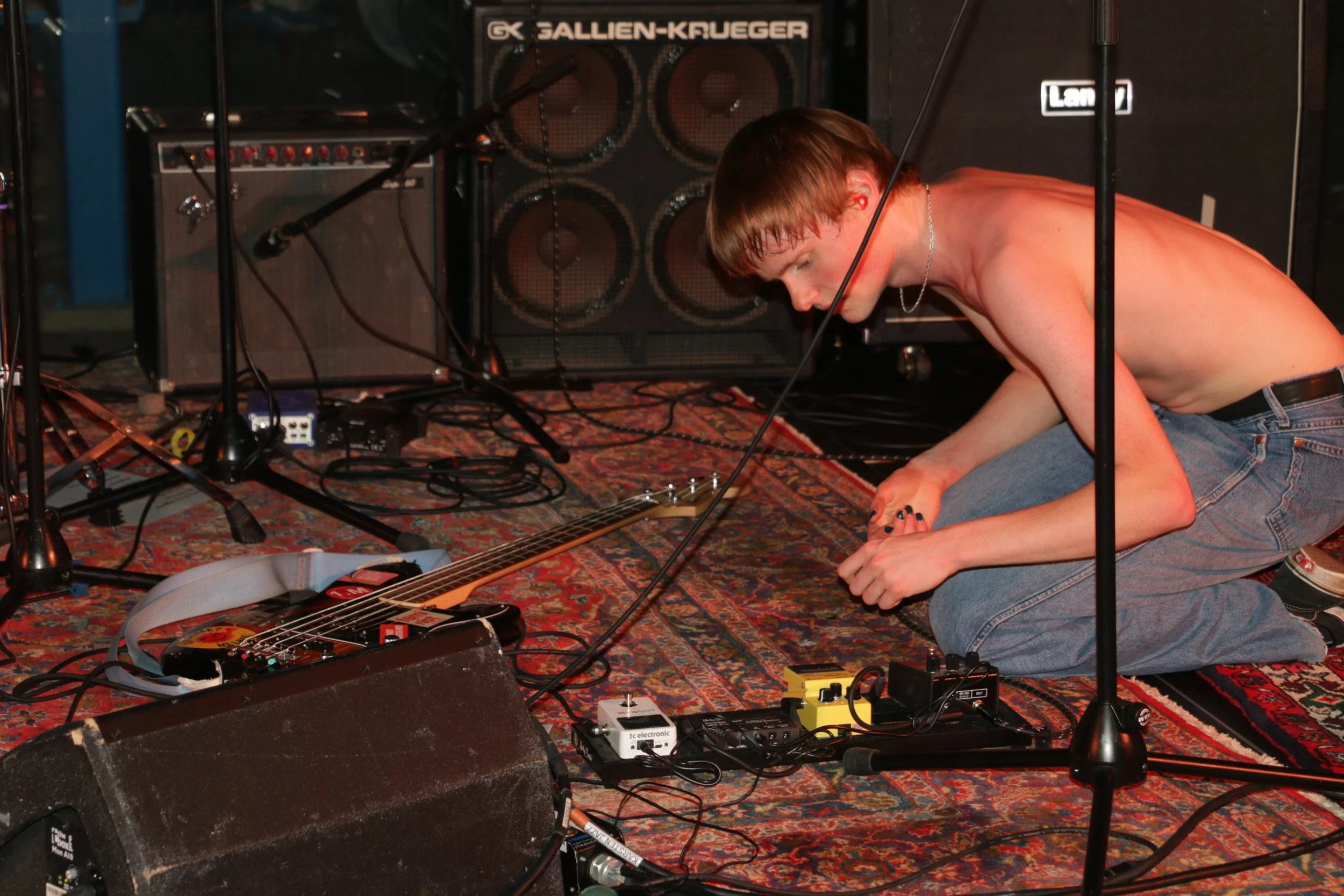 Three Shitting Birds live at Ewii House - Koldning