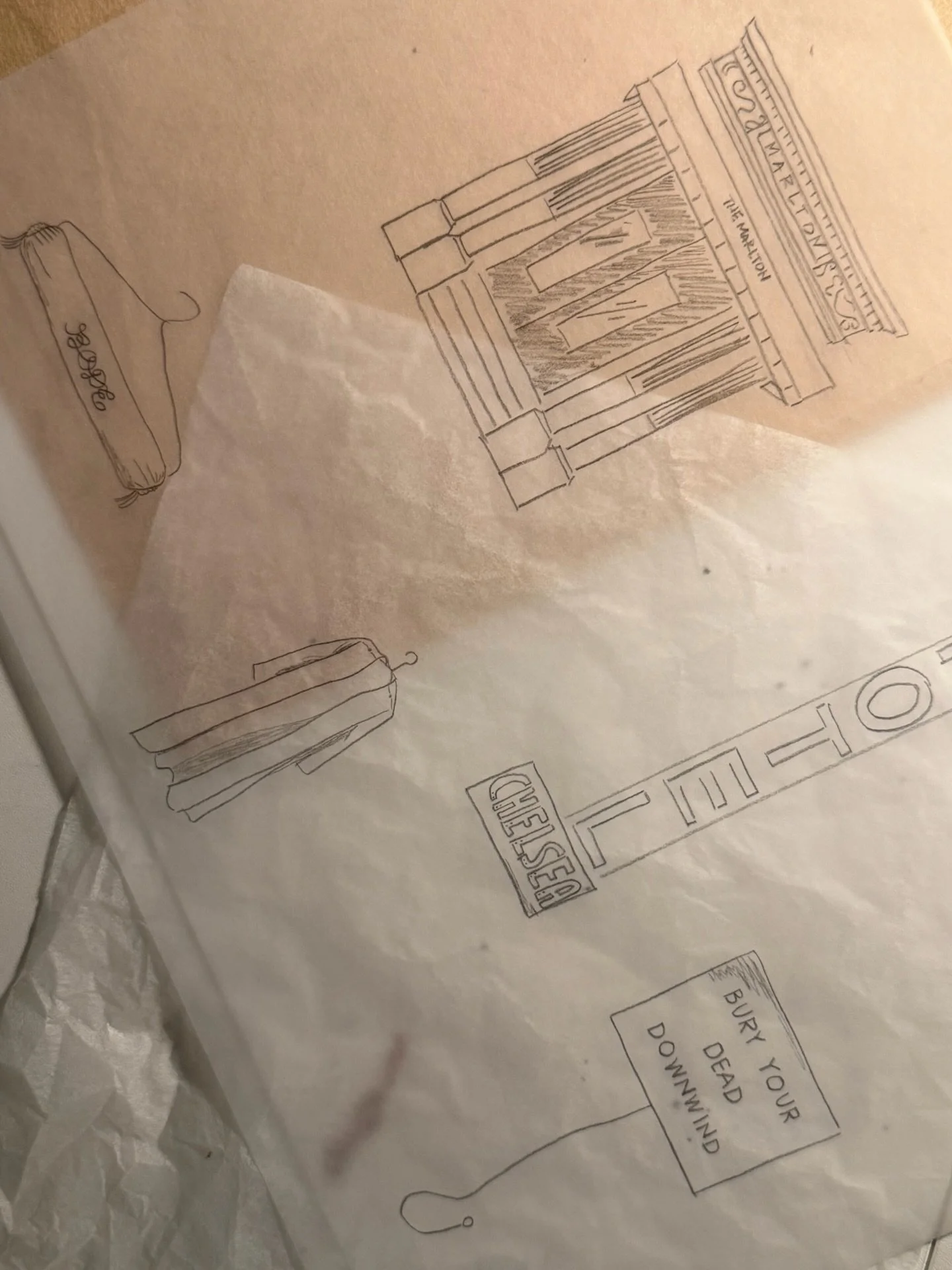 Late night doodles of some NYC favorites.