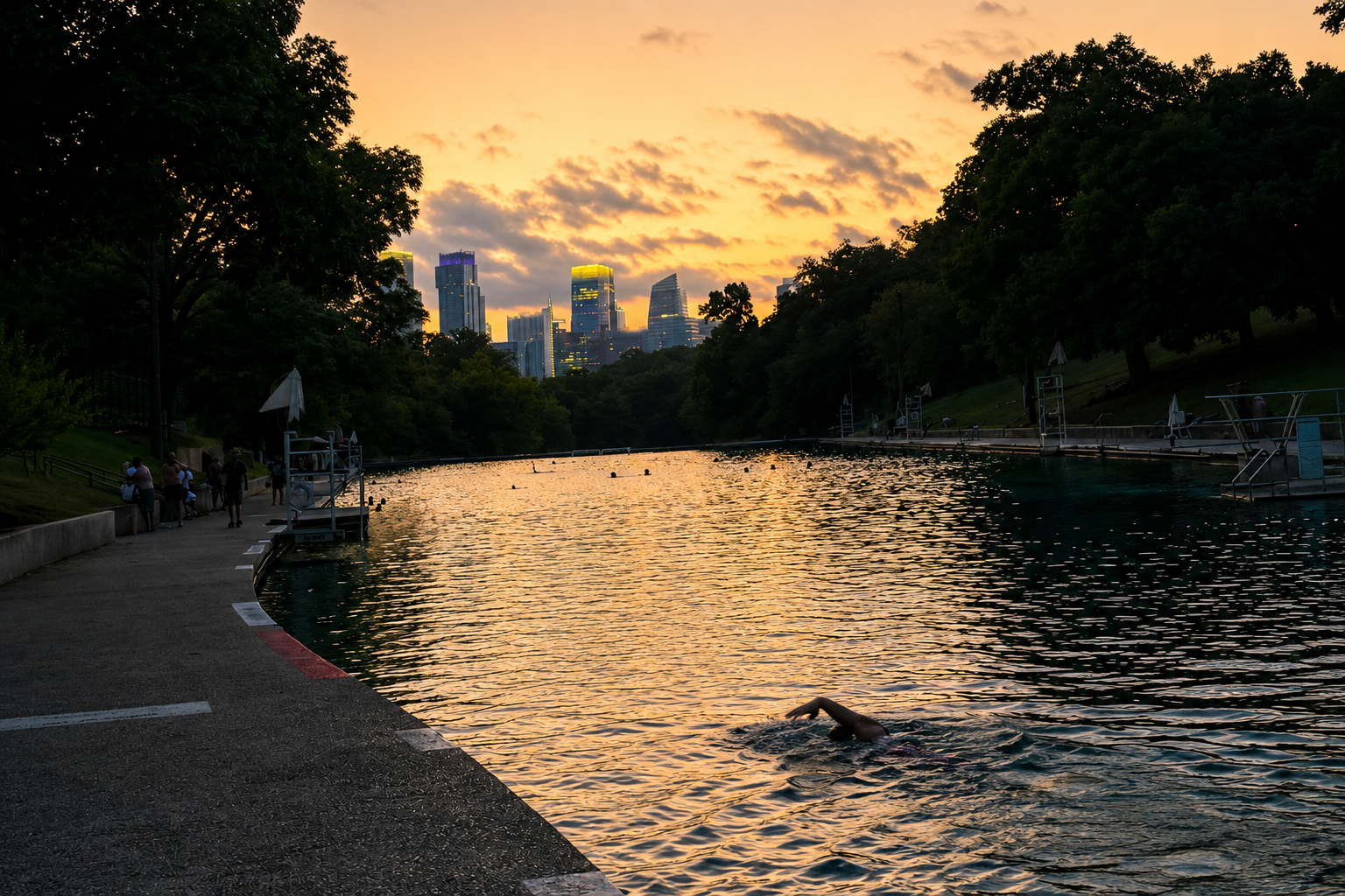 Barton Springs Free Swim: Morning &amp; Night Hours + Local Tips