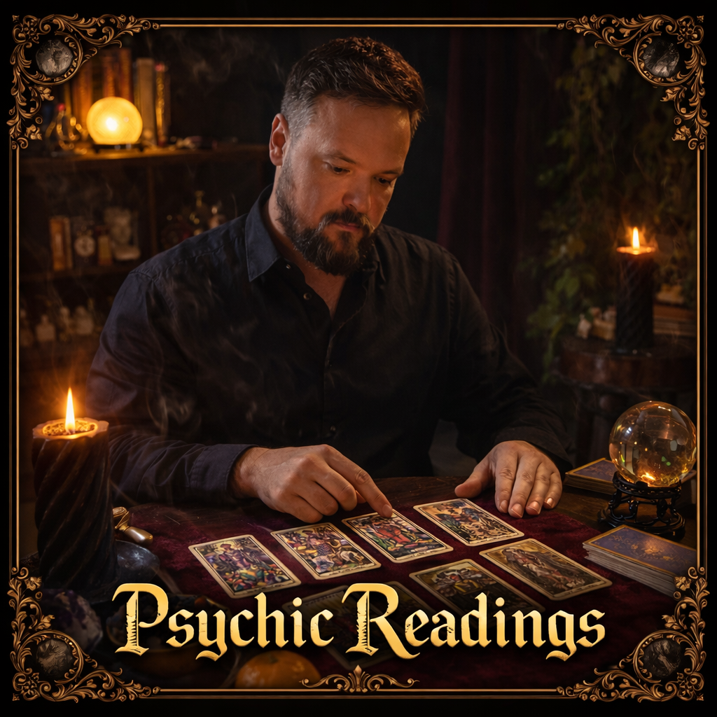 Psychic Reading — 30-Minute Session (Virtual or In-Person)