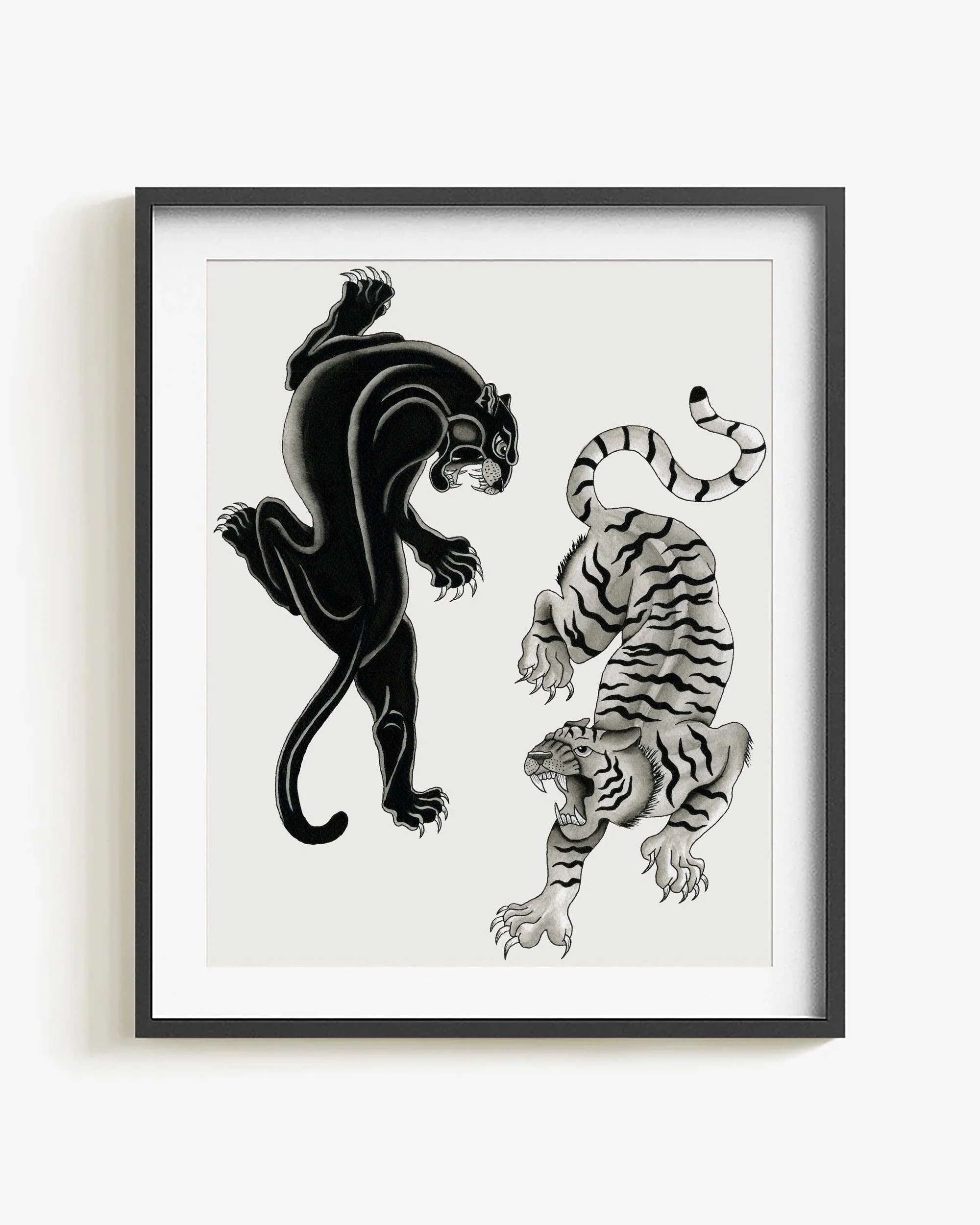 Panther and Tiger