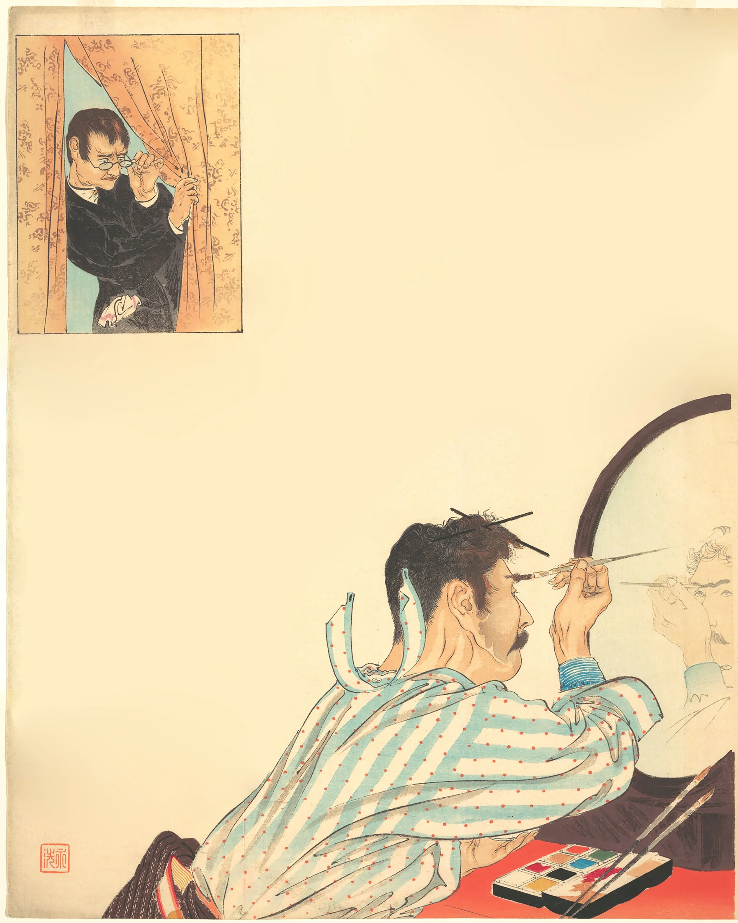 Actor Backstage — Tomioka Eisen, 1906 copy.jpg