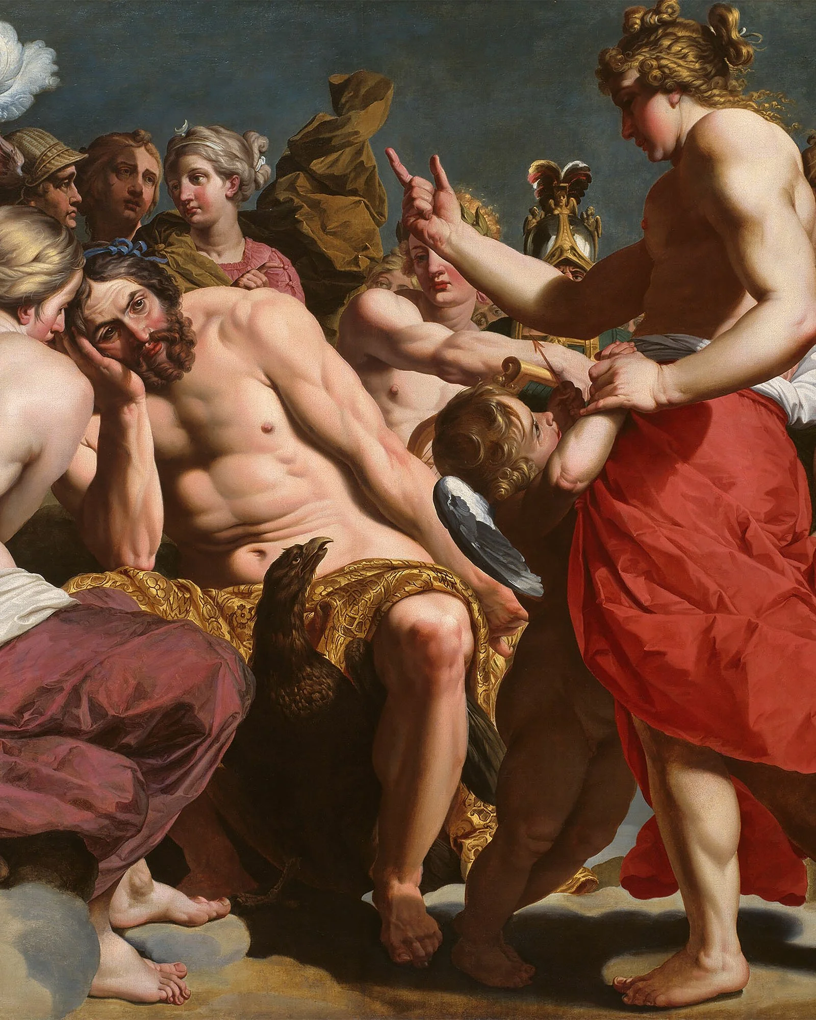 Jupiter Rebuked by Venus