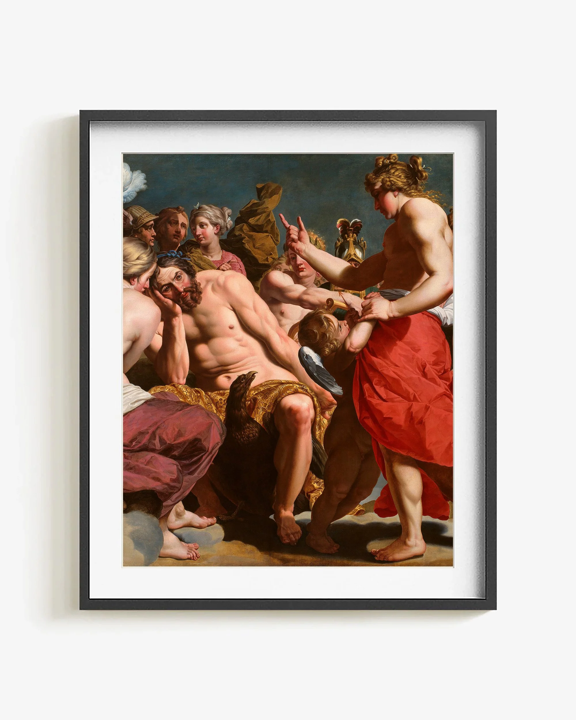 Jupiter Rebuked by Venus