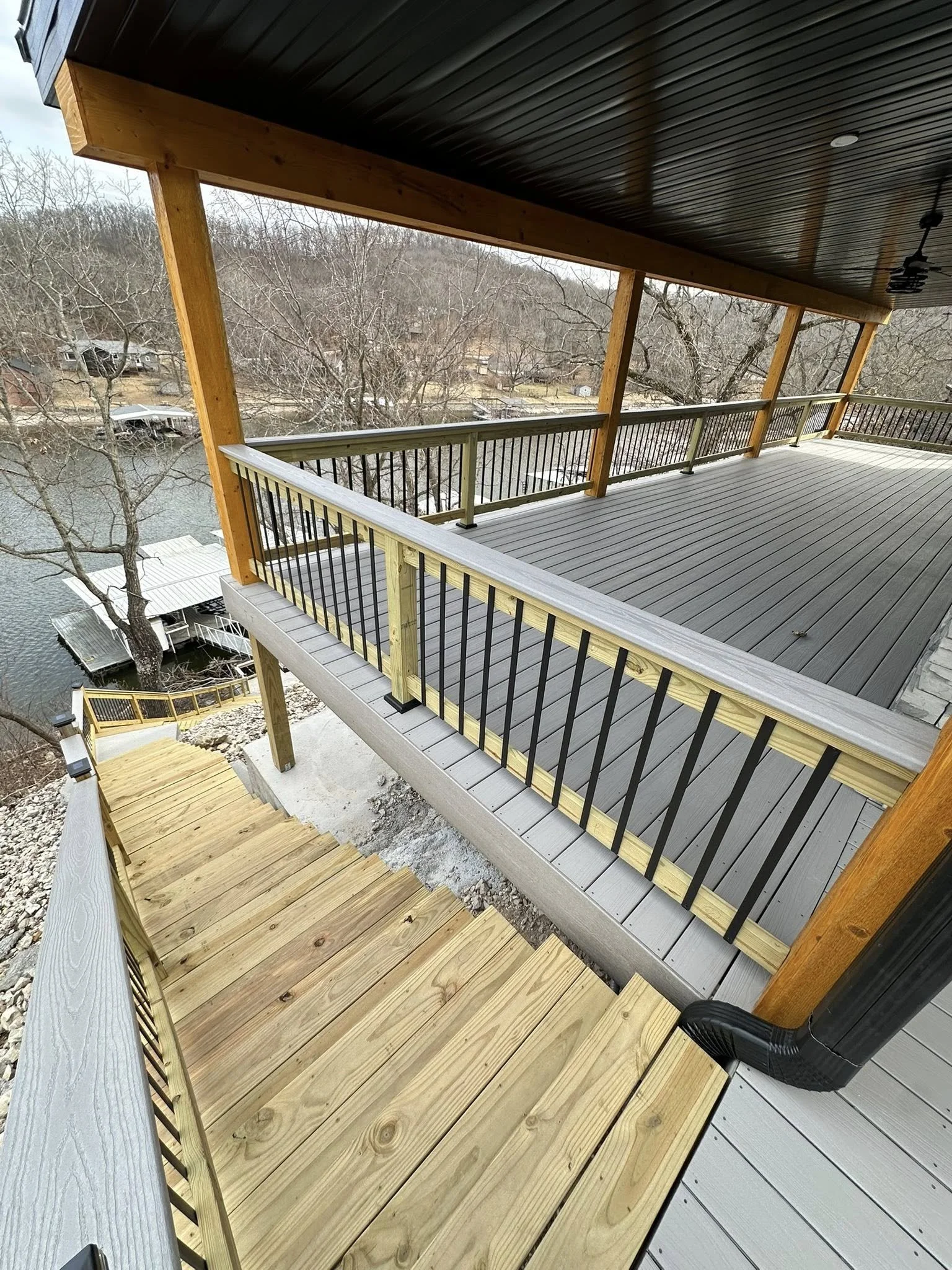 Composite decking Lake of the Ozarks