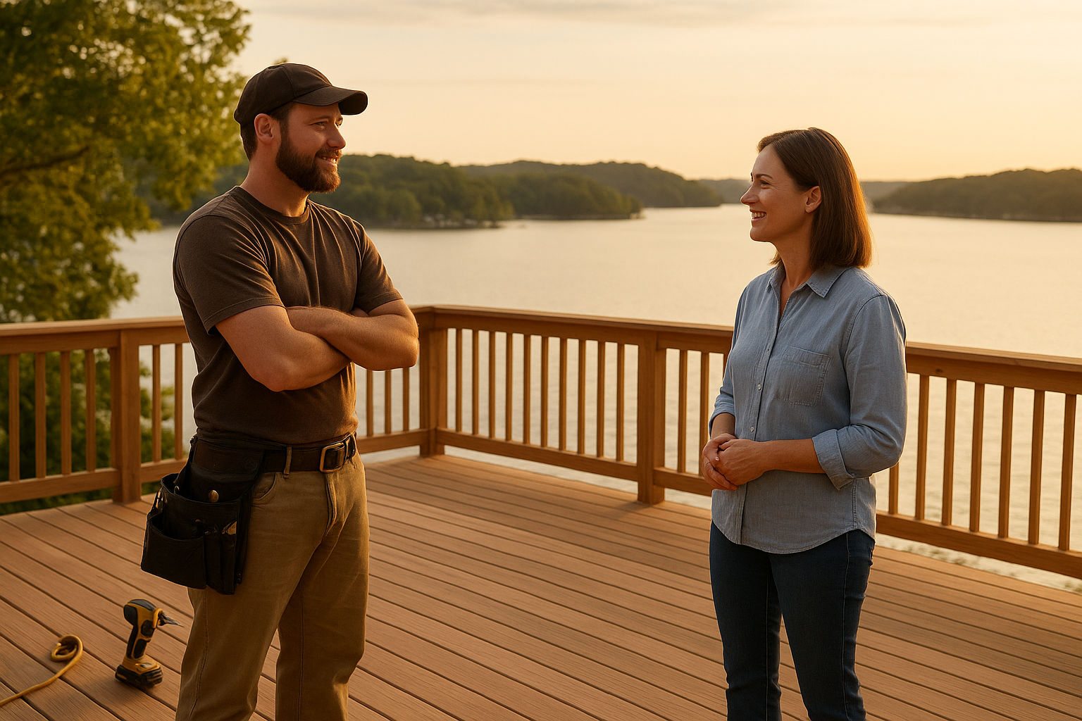 Building your dream home and need a deck to match? Or is it time to replace your old one? We’re here to provide top-quality craftsmanship from start to finish, ensuring your deck is everything you’ve envisioned