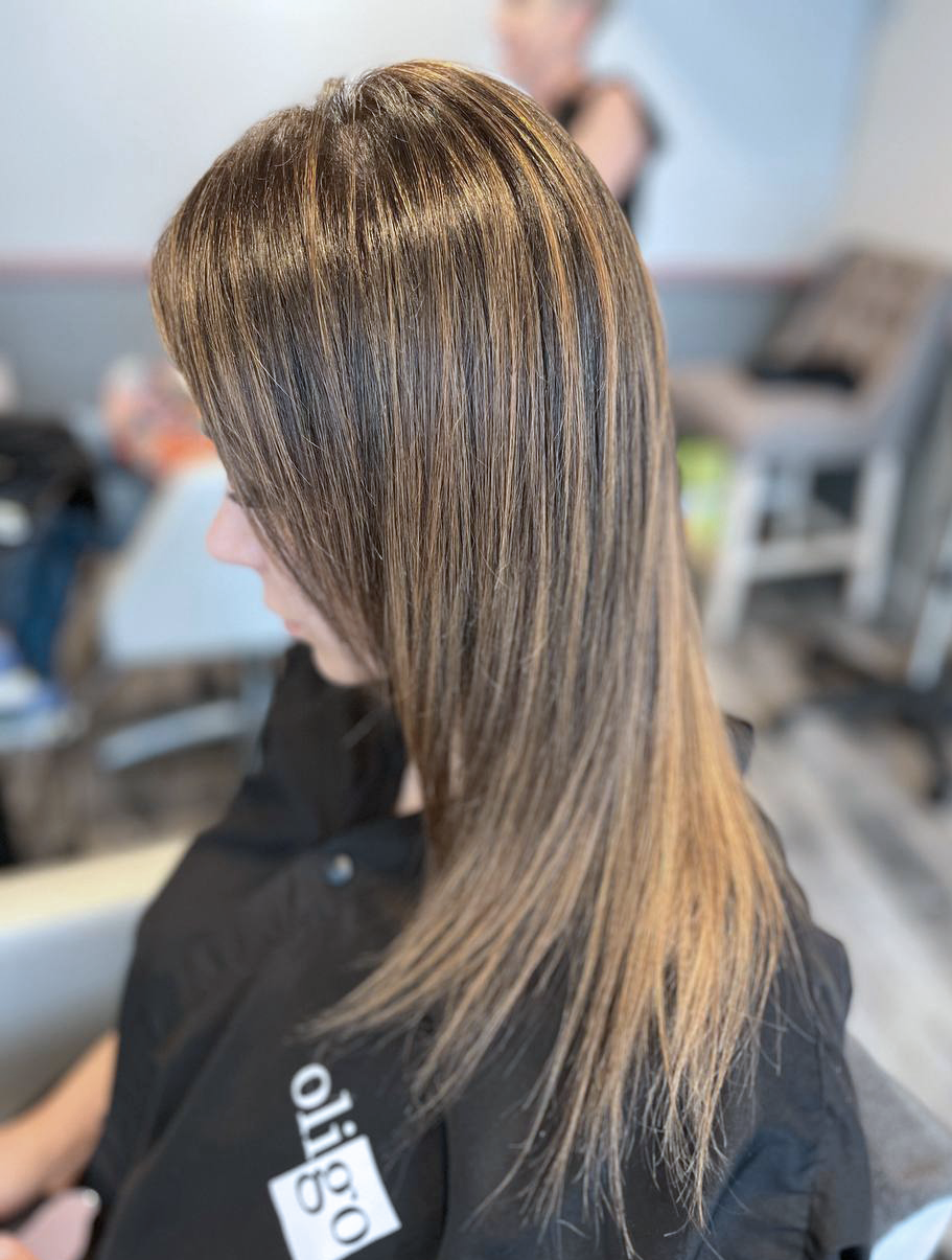 Balayage hair newport beach