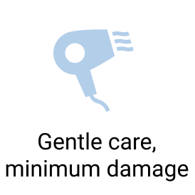 Icon of a hairdryer with a cord