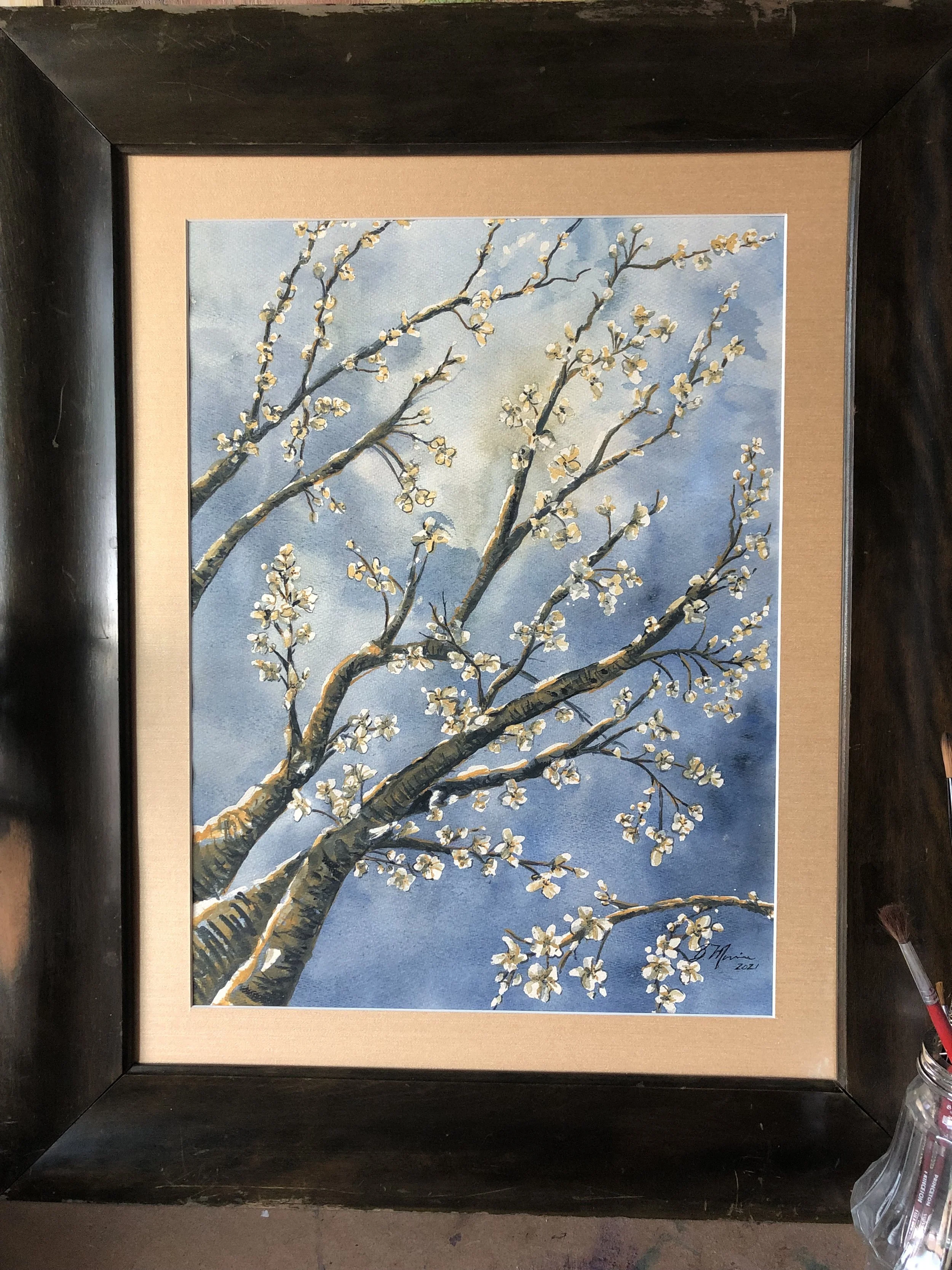 11x14 Cherry Blossoms