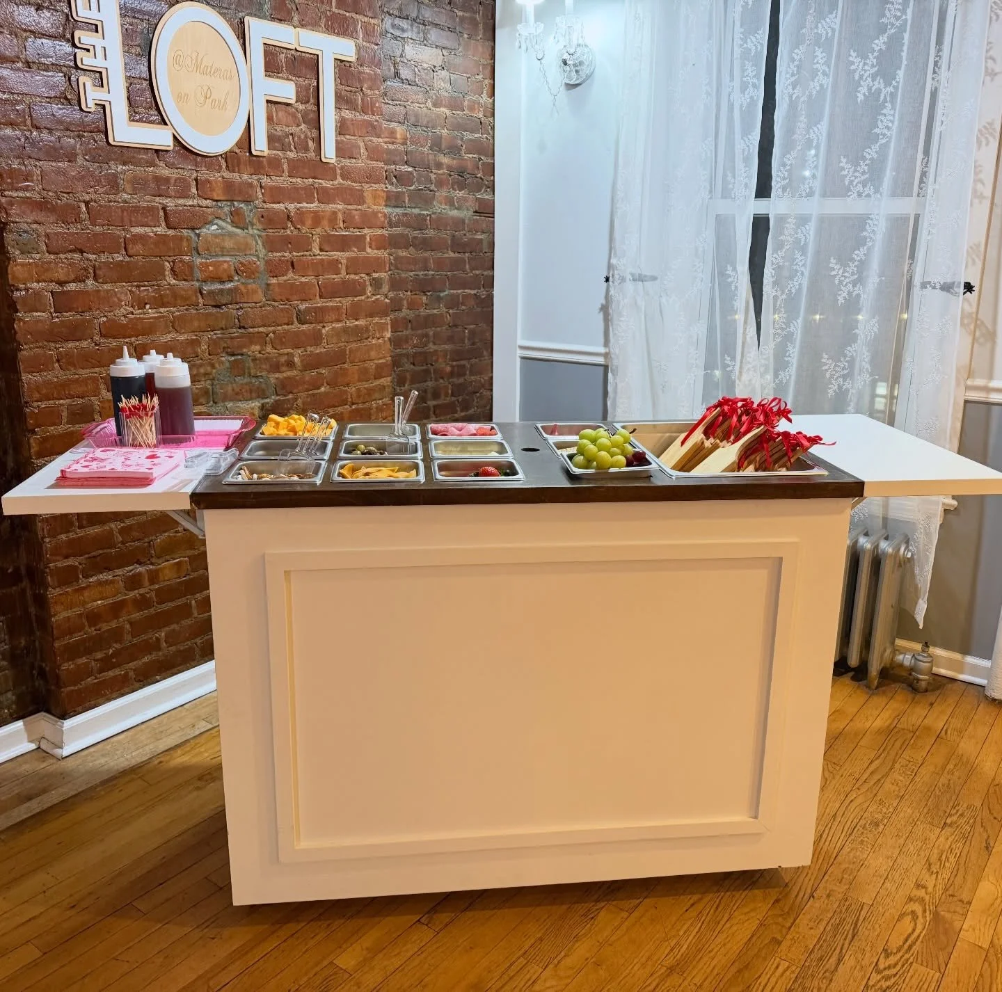 Meet our newest rental ✨ The Charcuterie Cart is officially here!

Perfect for birthdays, showers, corporate events, girls&rsquo; nights, and everything in between &mdash; this setup adds a beautiful focal point and a delicious experience for your gu