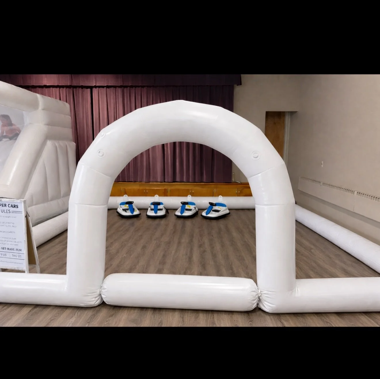 NEW RENTAL ALERT 🚨
Introducing our Inflatable Race Track with Ride-On Cars!

Perfect for birthdays, school events, block parties, and more &mdash; this interactive setup keeps kids moving, laughing, and racing the whole time. The inflatable track cr