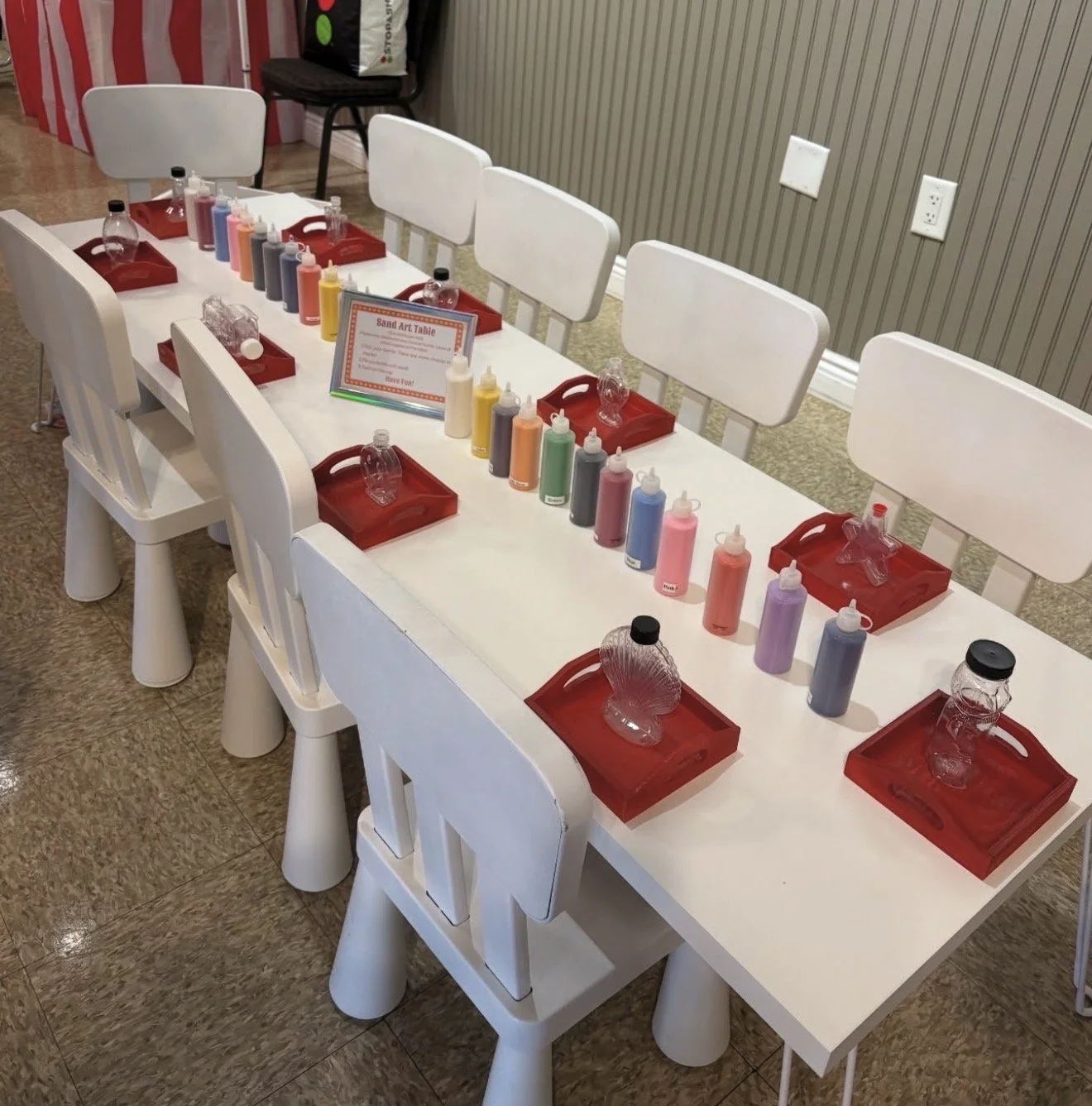 Sand Art Table