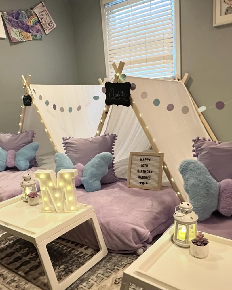 Sleepover Teepee Party