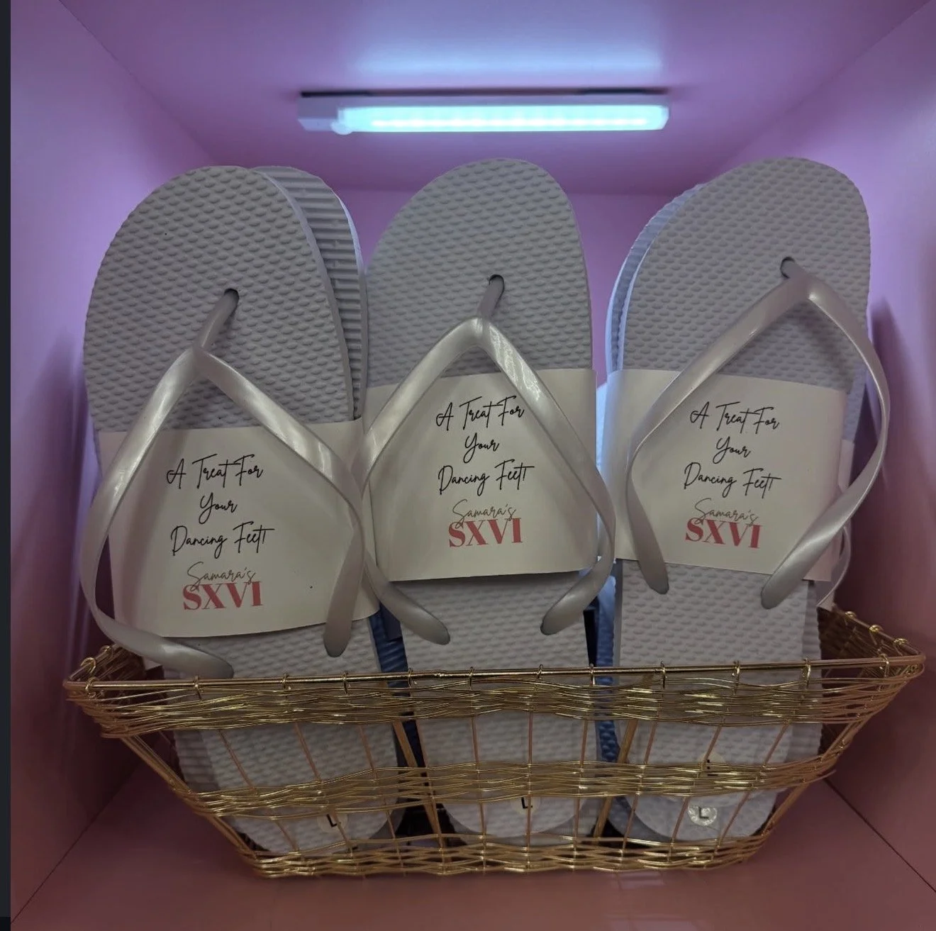 Custom Favors- Flip Flops