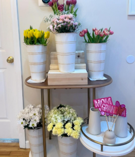 DIY Flower Bar Setup