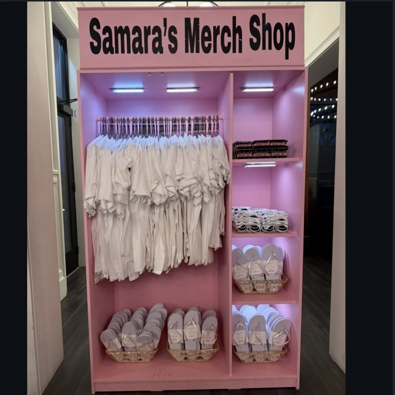 Merch Shop Display Rental