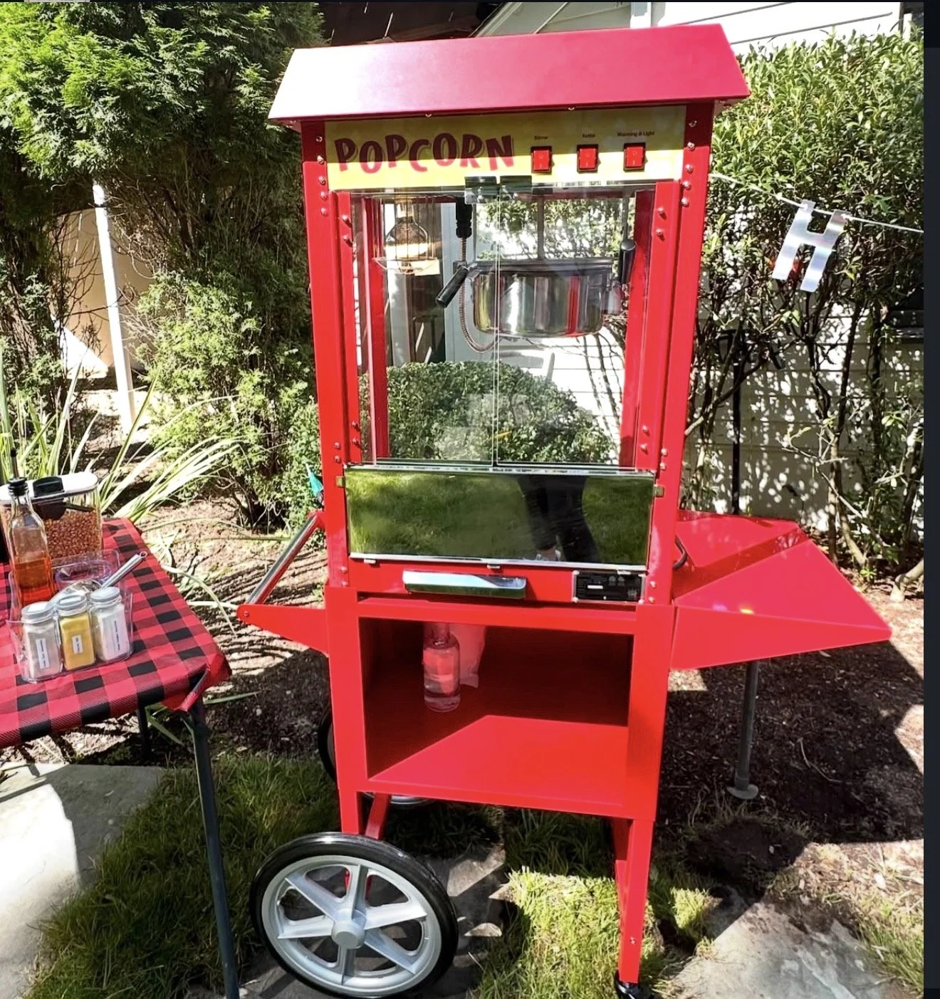Popcorn Machine Rental