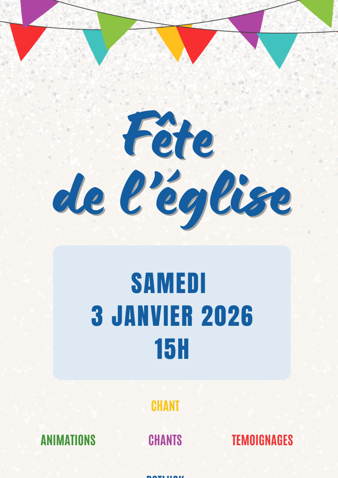 Fête de l’église