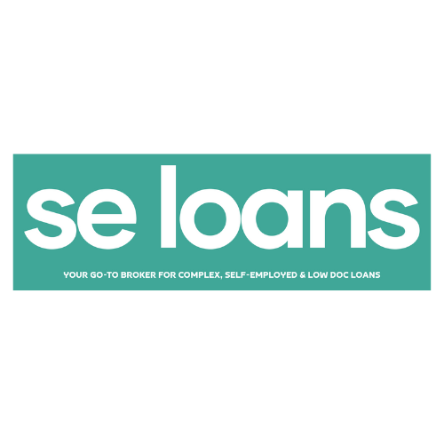 Seloans logo with the slogan 'Your go-to broker for complex, self-employed & low doc loans' in white text on a teal background.