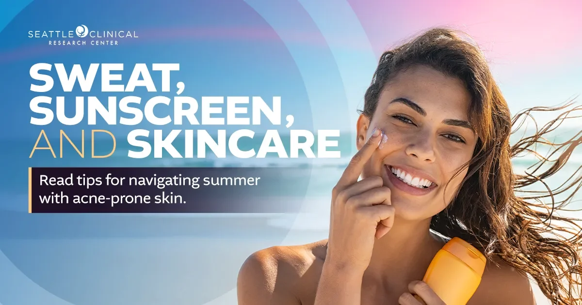 Sweat, Sunscreen, and Skincare: Navigating Summer with Acne-Prone Skin