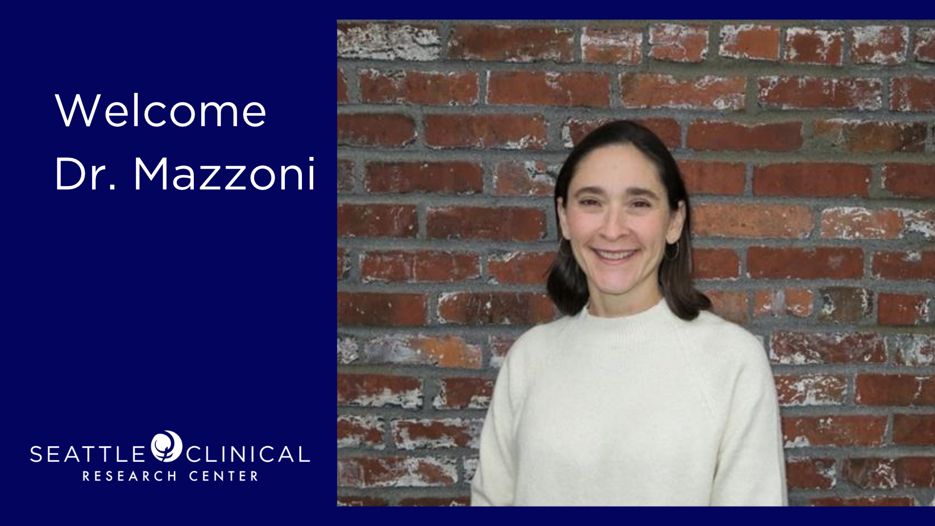 Seattle Clinical Research Center Welcomes Sara Mazzoni, MD, as Incoming Co-Medical Director