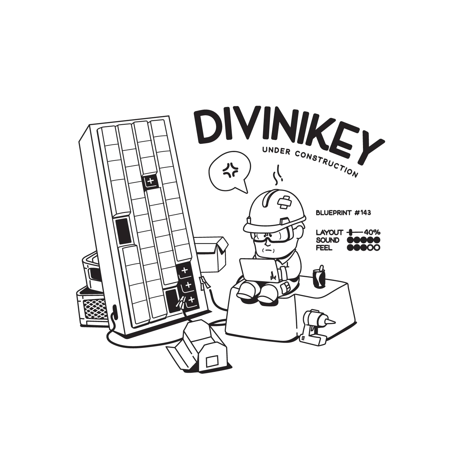 Divinikey Apparel Under Construction