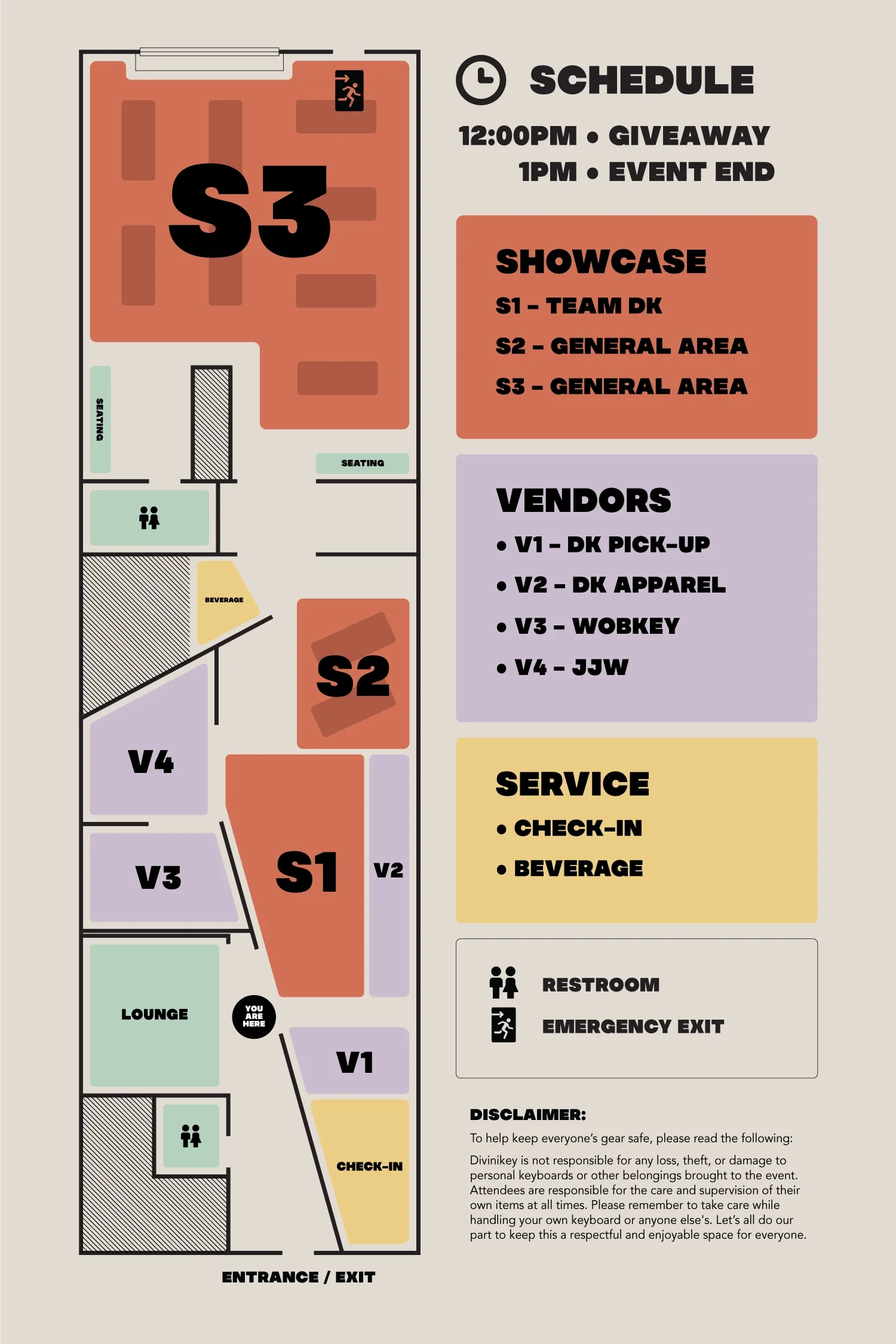 Event Floor Plan