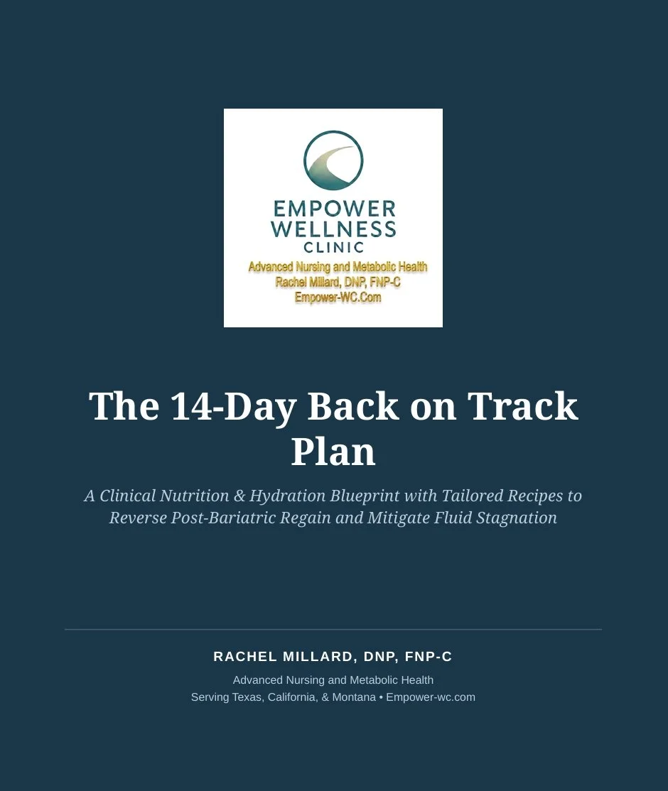 The 14-Day Bariatric Back on Track Plan: Protocol Handguide with Protein Shakes, Desserts, & Hydration Curation
