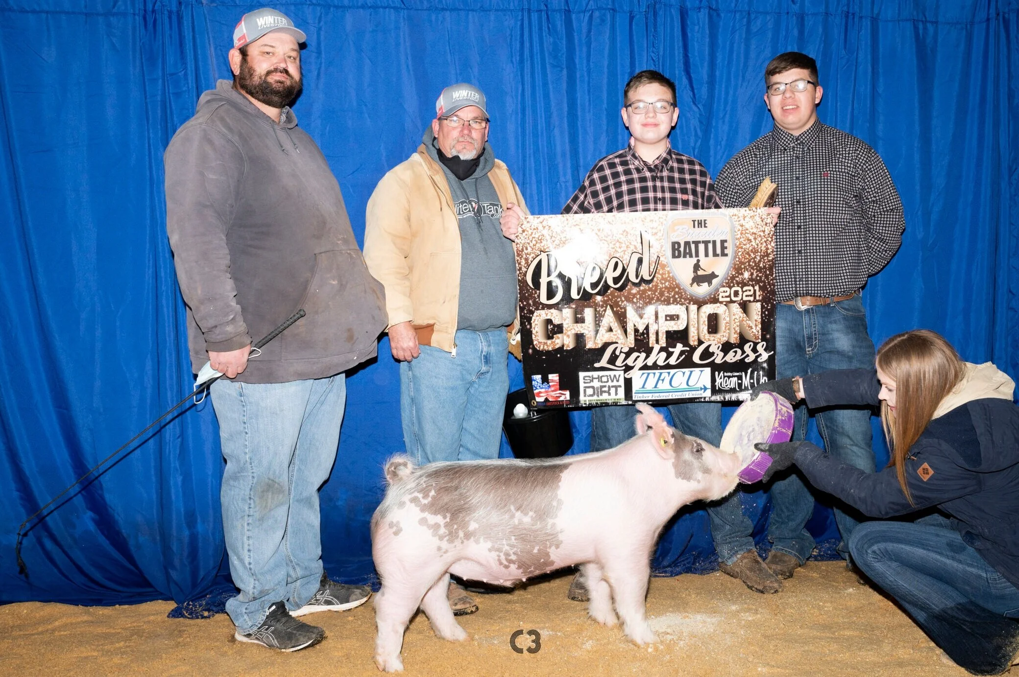 Sired by Blue Duck   -   Raised by Winter Livestock