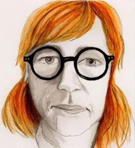 drawing of kayte young