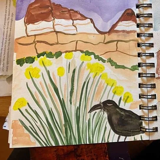 art journal grackle jim blackburn.jpeg