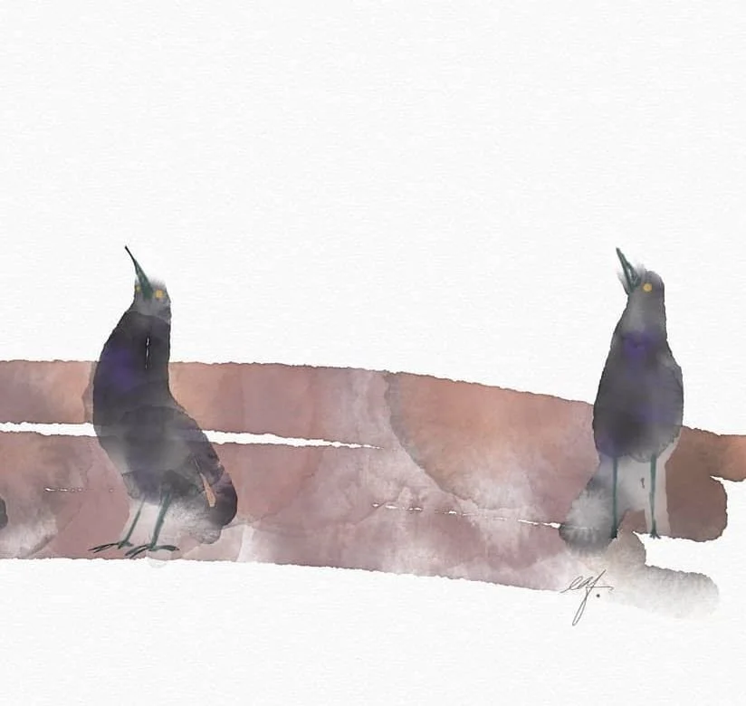 Sad Watercolor by Eric F.