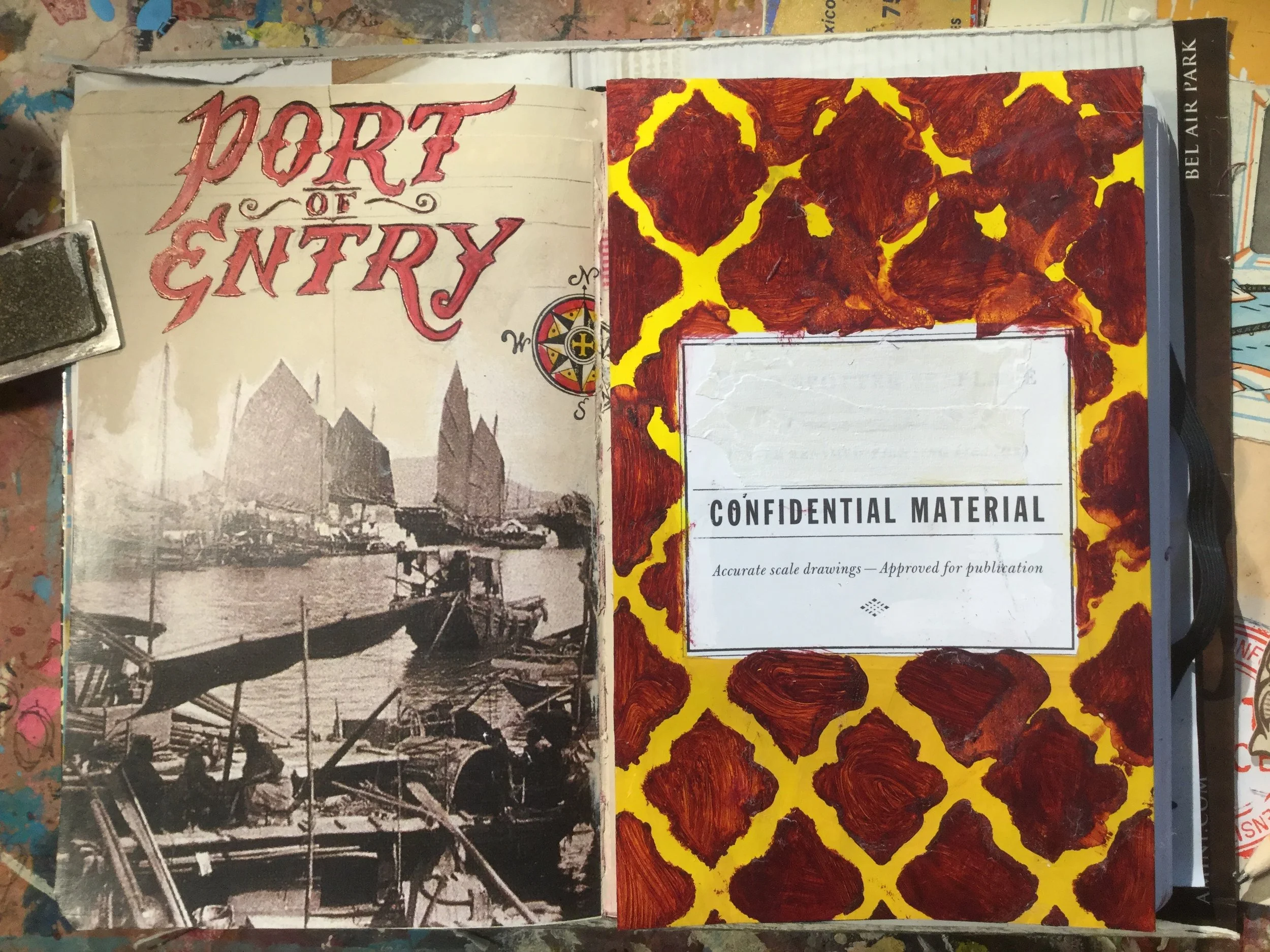 Initiation; in-depth Visual Journaling