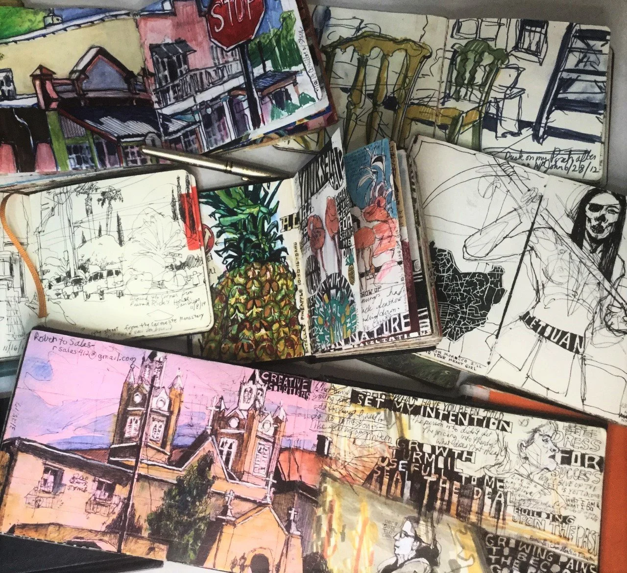 Field Notes Sketch Camp w/ Juliana Coles