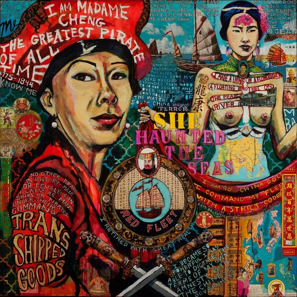Madame Cheng 12 x 12 Giclee print