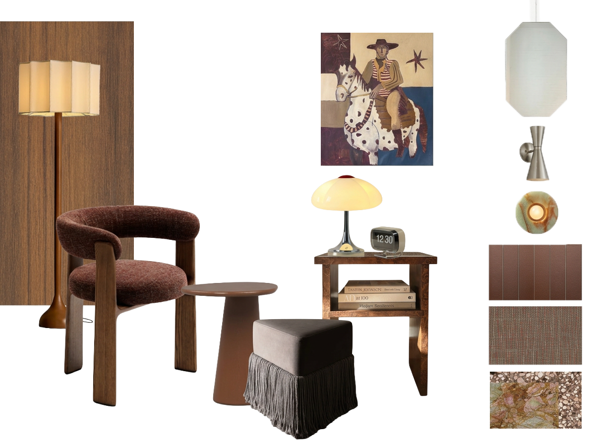 Don Draper, chic interior, designer styling