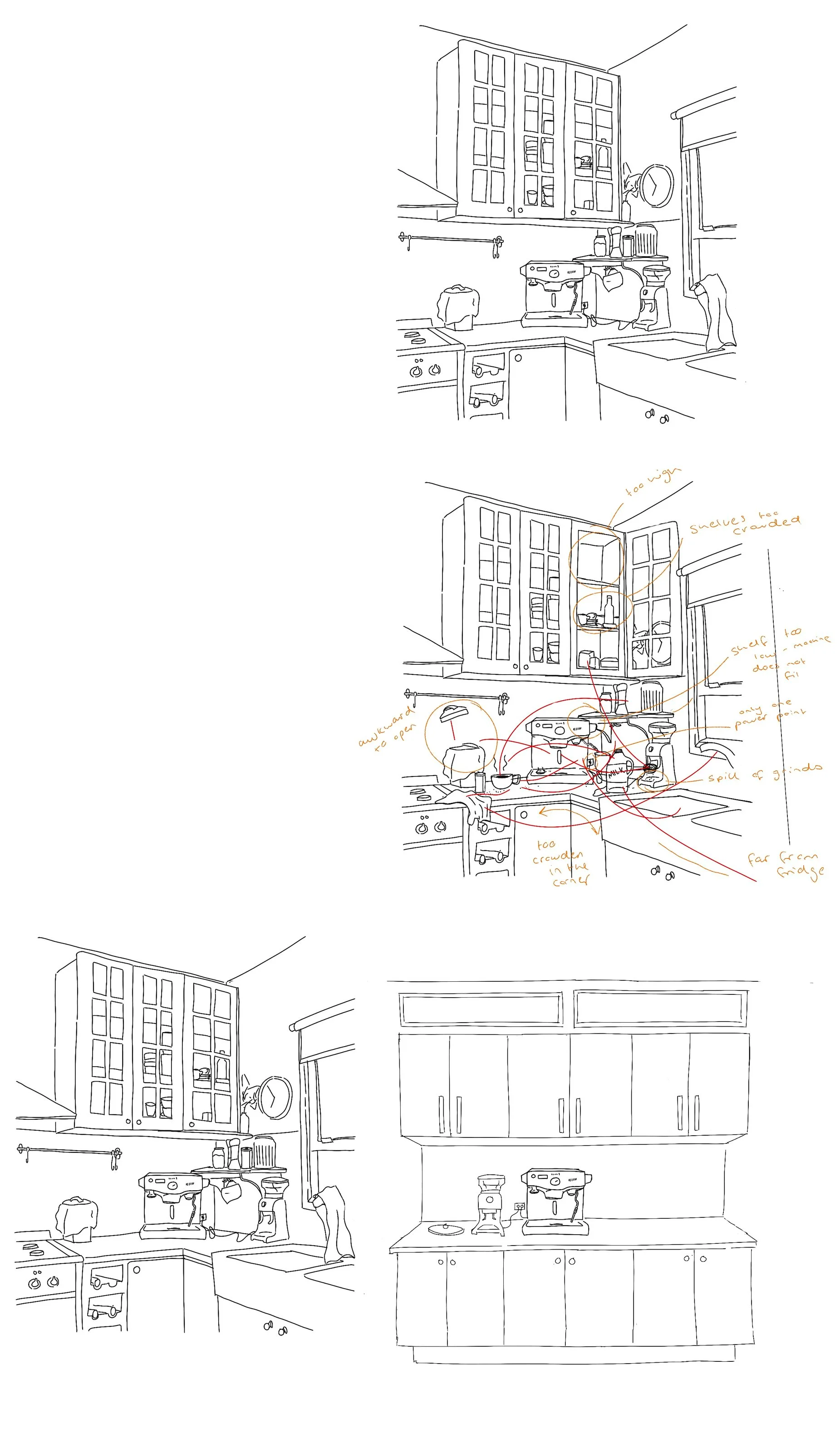 Kitchen cupboard design