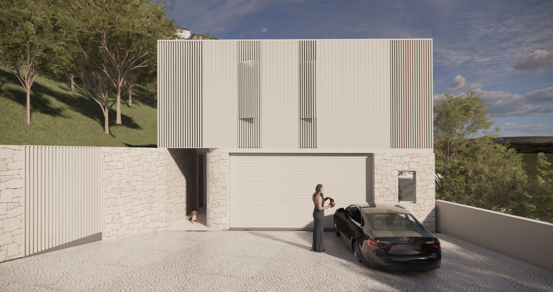 Stone Facade