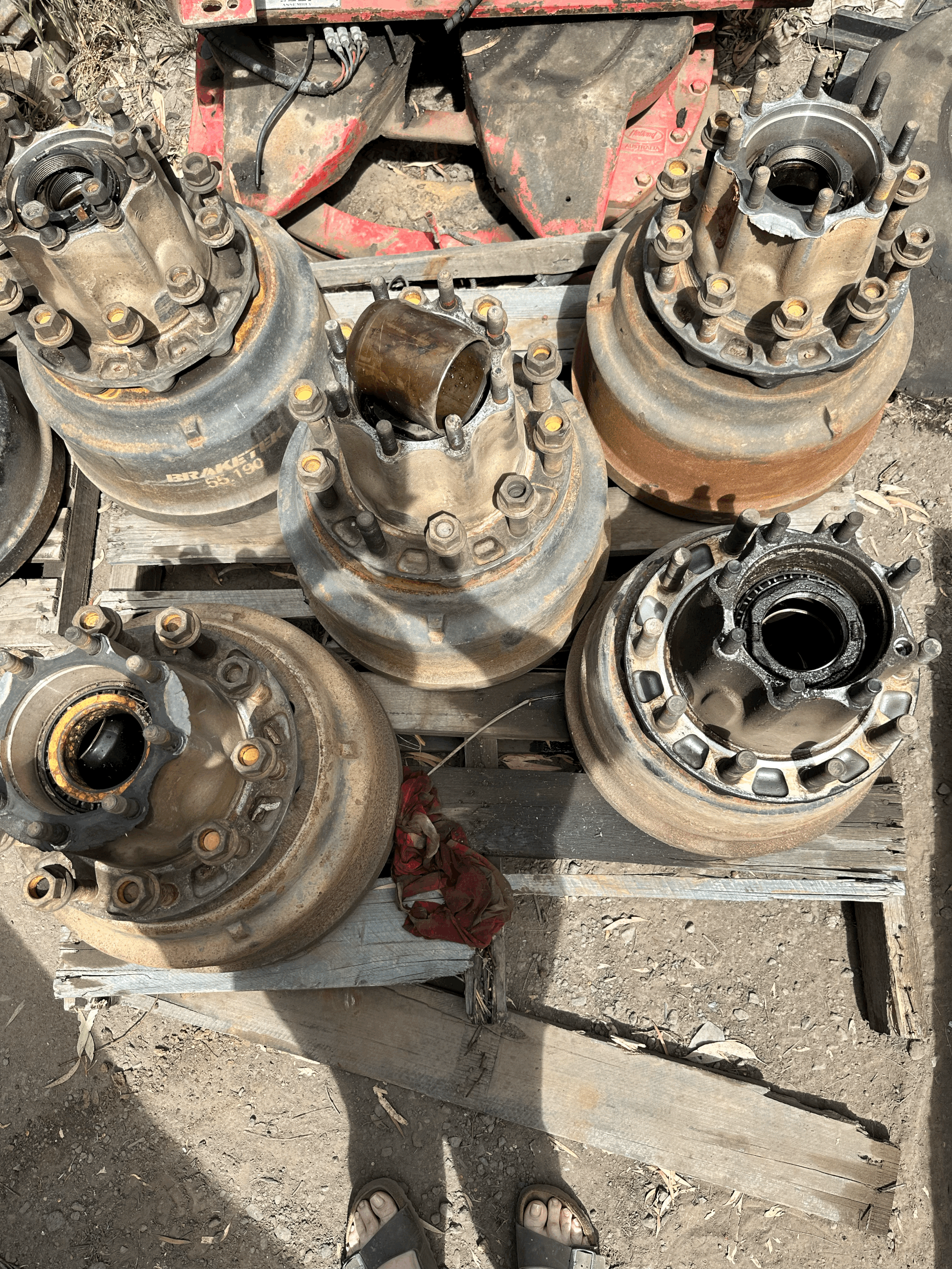 10 stud American drive hub kit