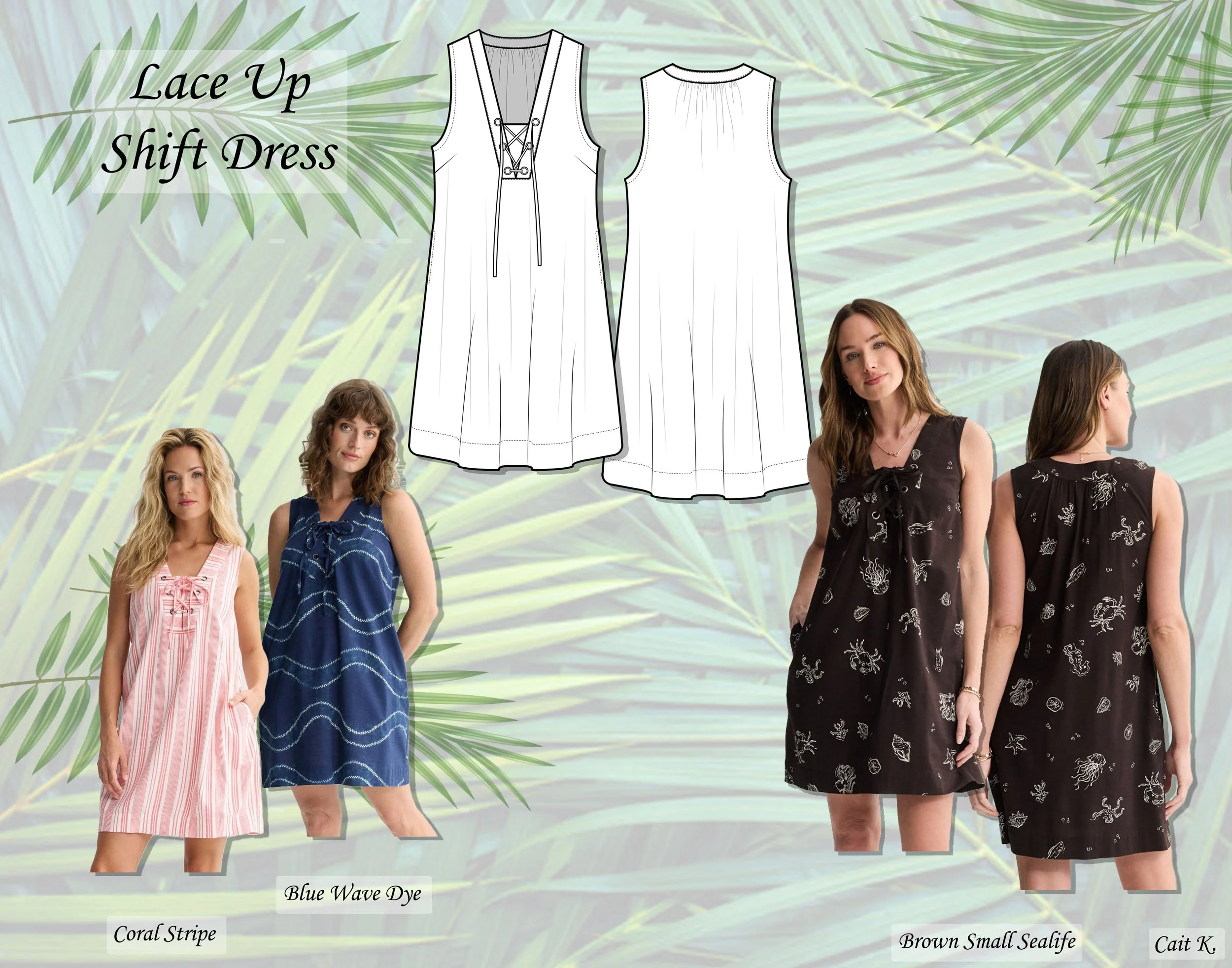 Sonoma Lace Up Shift Dress.jpg