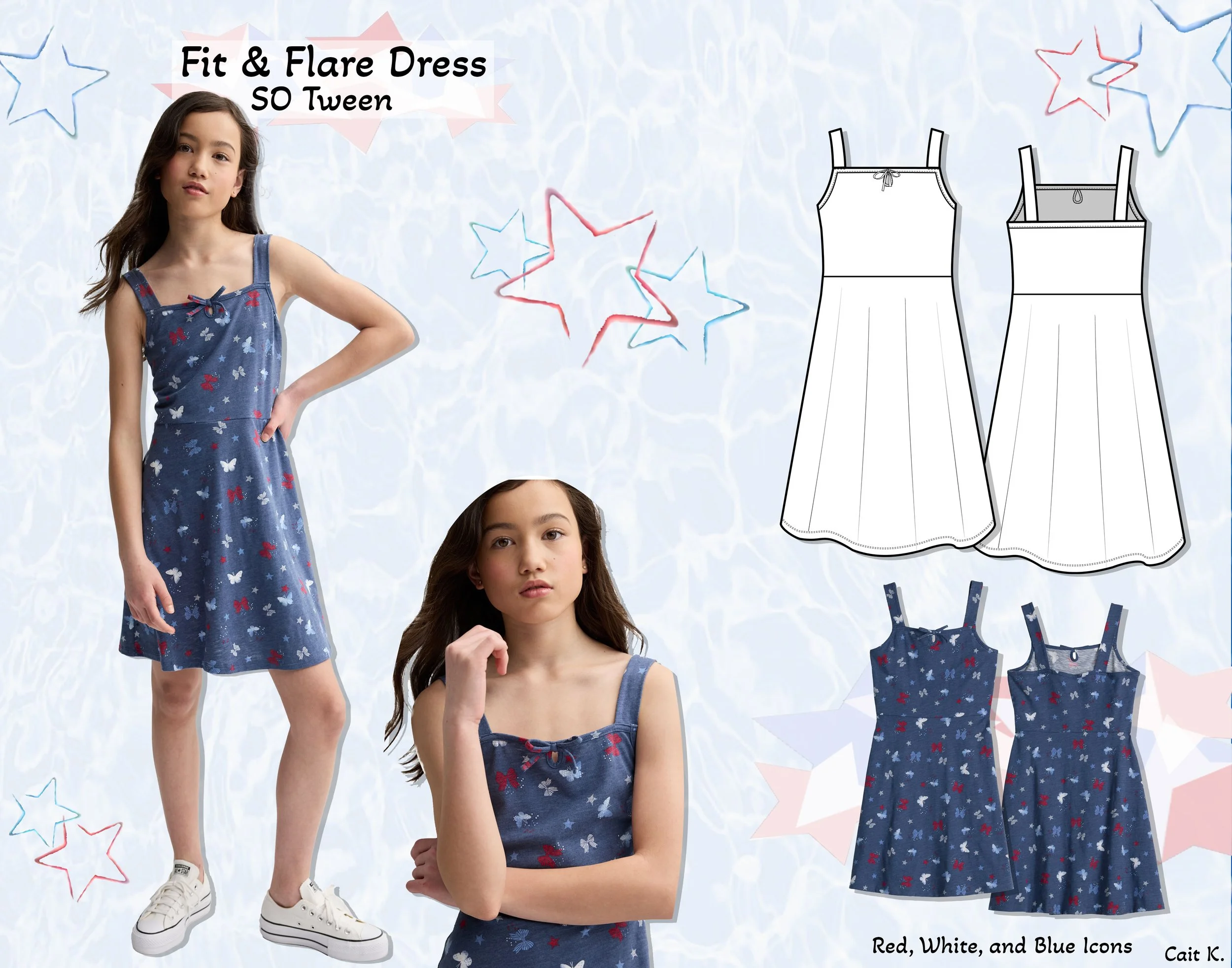 SU25 - Fit & Flare Dress