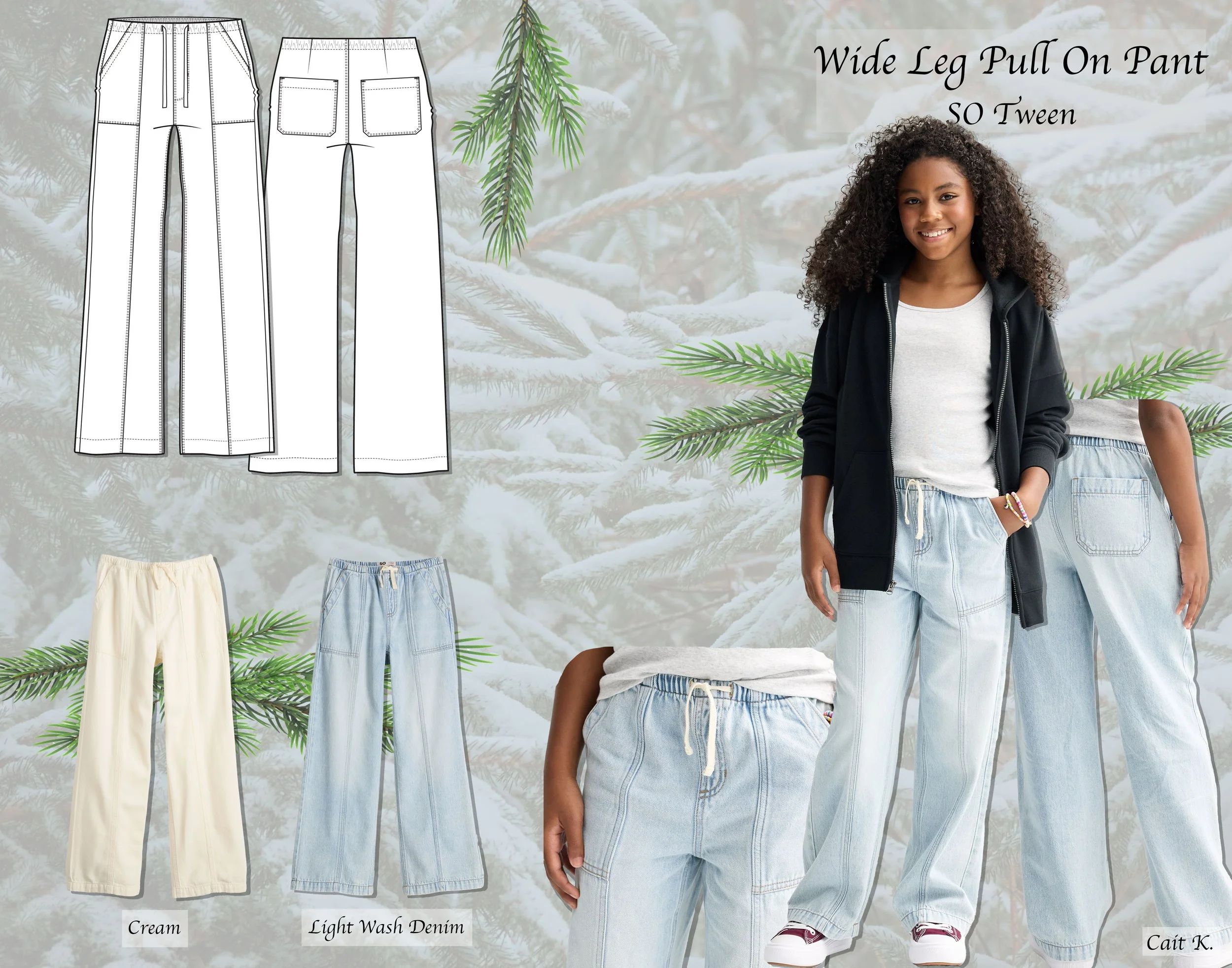 PSP 26 - Wide Leg Pull On Pant