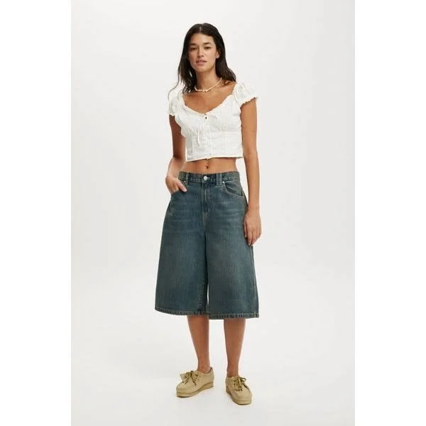 COTTON ON 91 Baggy Denim Jort