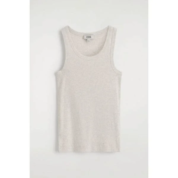 COS Ribbed Cotton Tank Top