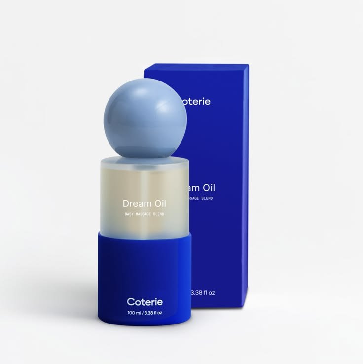 Coterie dream oil baby and kid massage oil